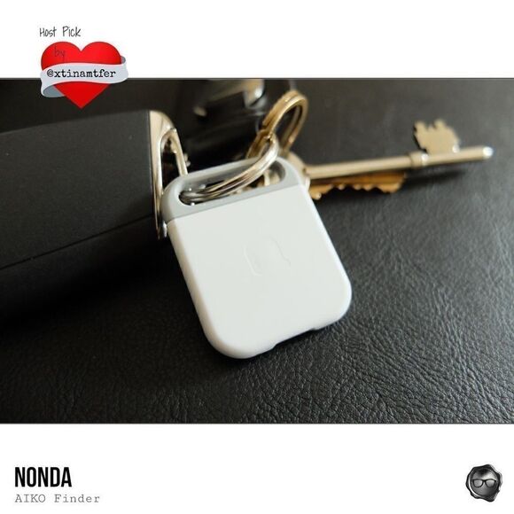 NONDA AIKO RECHARGEABLE WIRELESS FINDER FOR KEYS, PETS; PERSONAL TRACKING DEVICE - Picture 1 of 8